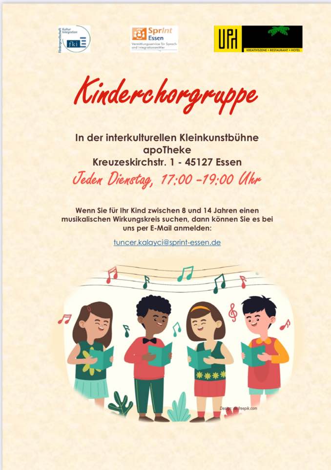 Mehr über den Artikel erfahren Kinderchorgruppe in der ApoTheke!